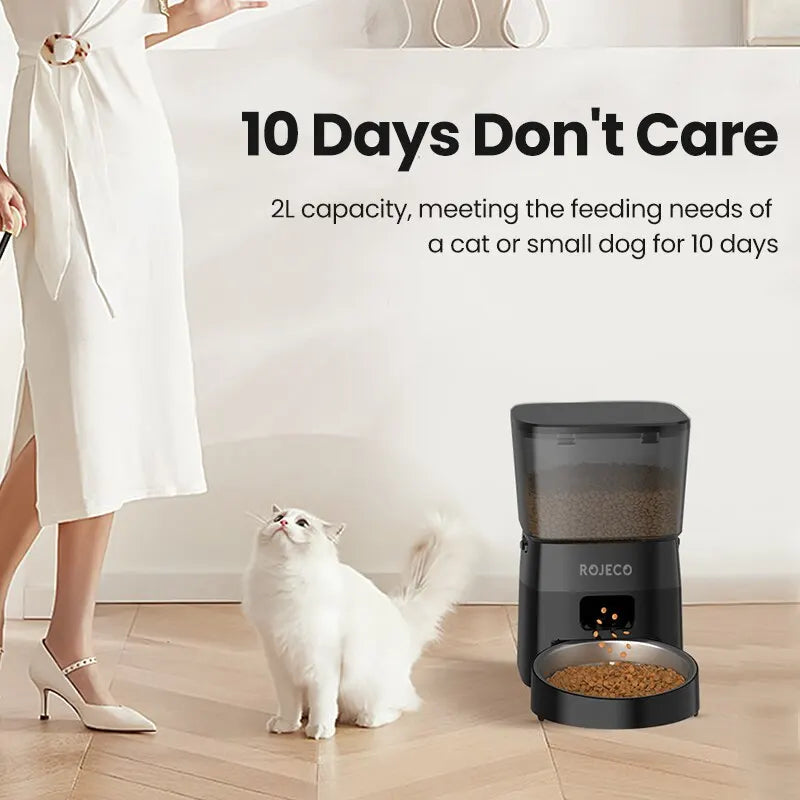 COMEDERO AUTOMÁTICO CLEVERY para gatos y perros